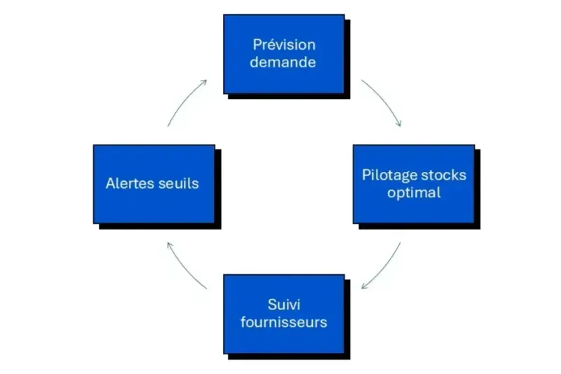 cercle vertueux BI logistique