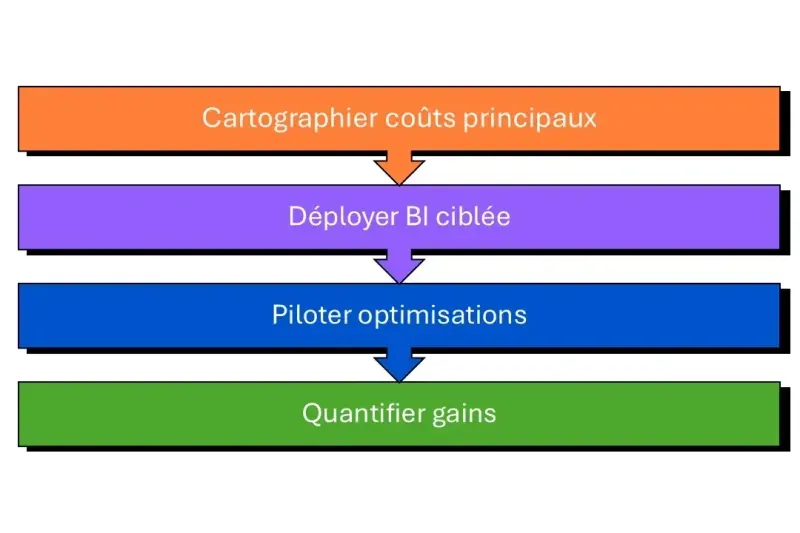 optimisationn étapes industrie